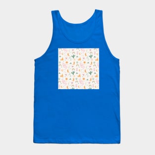 Wild West Pattern Small Tank Top